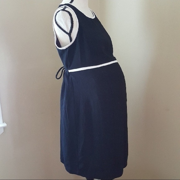 Mimi Maternity Black & White Dress Size M - Picture 2 of 7